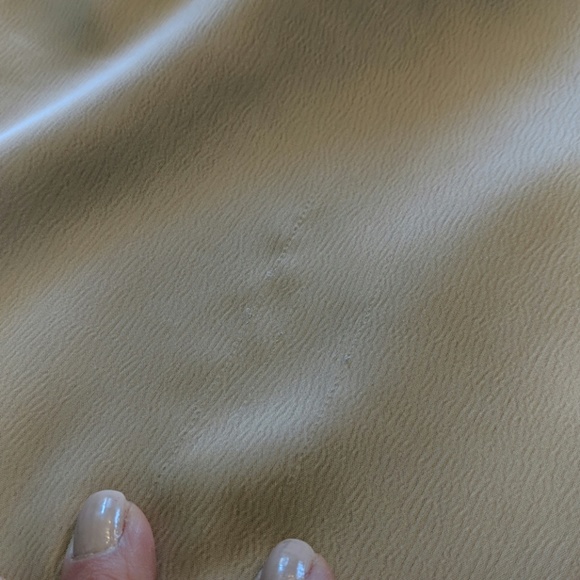 Khaki Ruffle Trim Tank Top - Picture 6 of 6